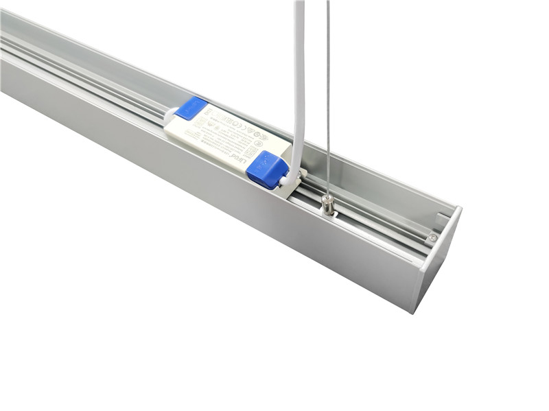 Easy joining Suspended Linear fixture 1200MM with PC lens U5168 -01 (9)